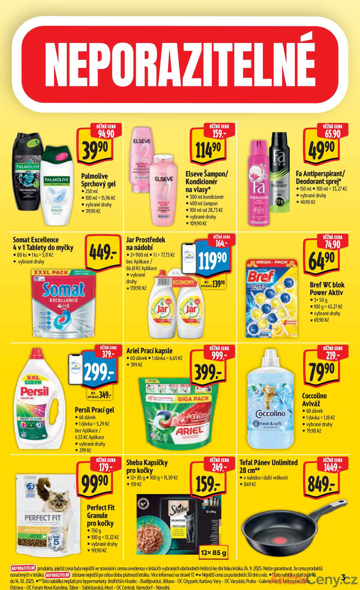 Albert  Hypermarket od 1.10. do 7.10.2025 strana 3