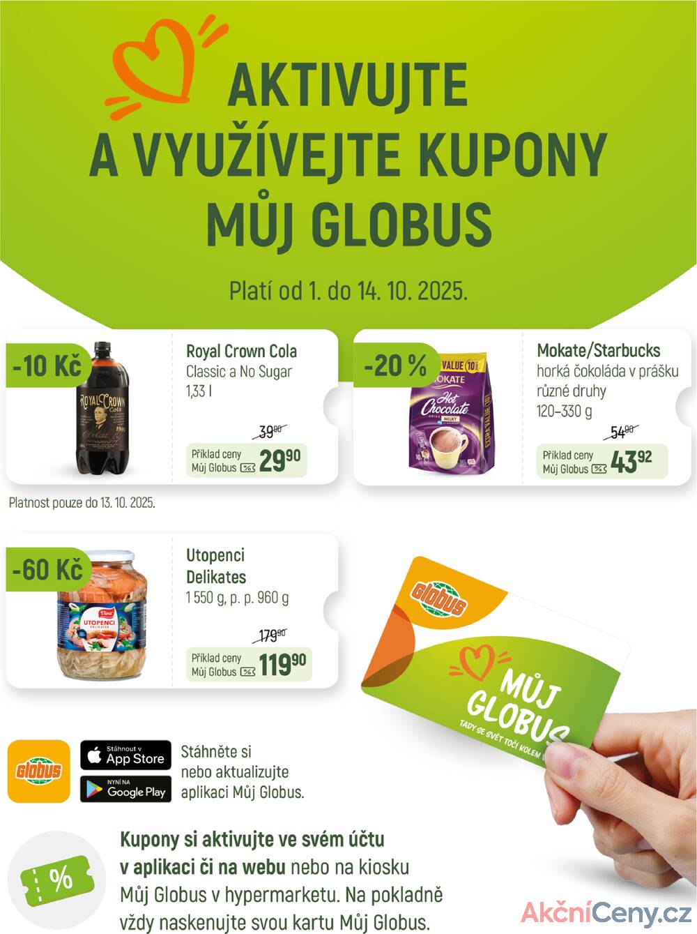Leták Globus - Akční leták Globus 1.10. - 7.10.2025 - Globus Jenišov u Karlových Varů - strana 6