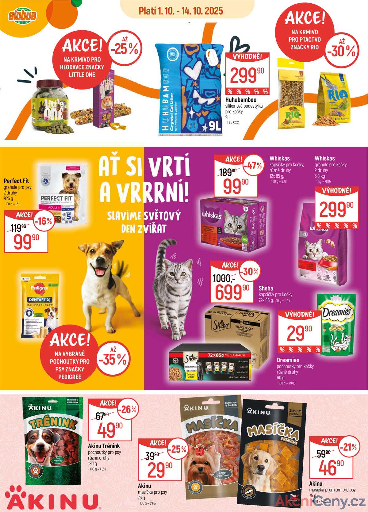 Akční leták Globus 1.10. - 14.10.2025 - Globus Chotíkov u Plzně strana 3