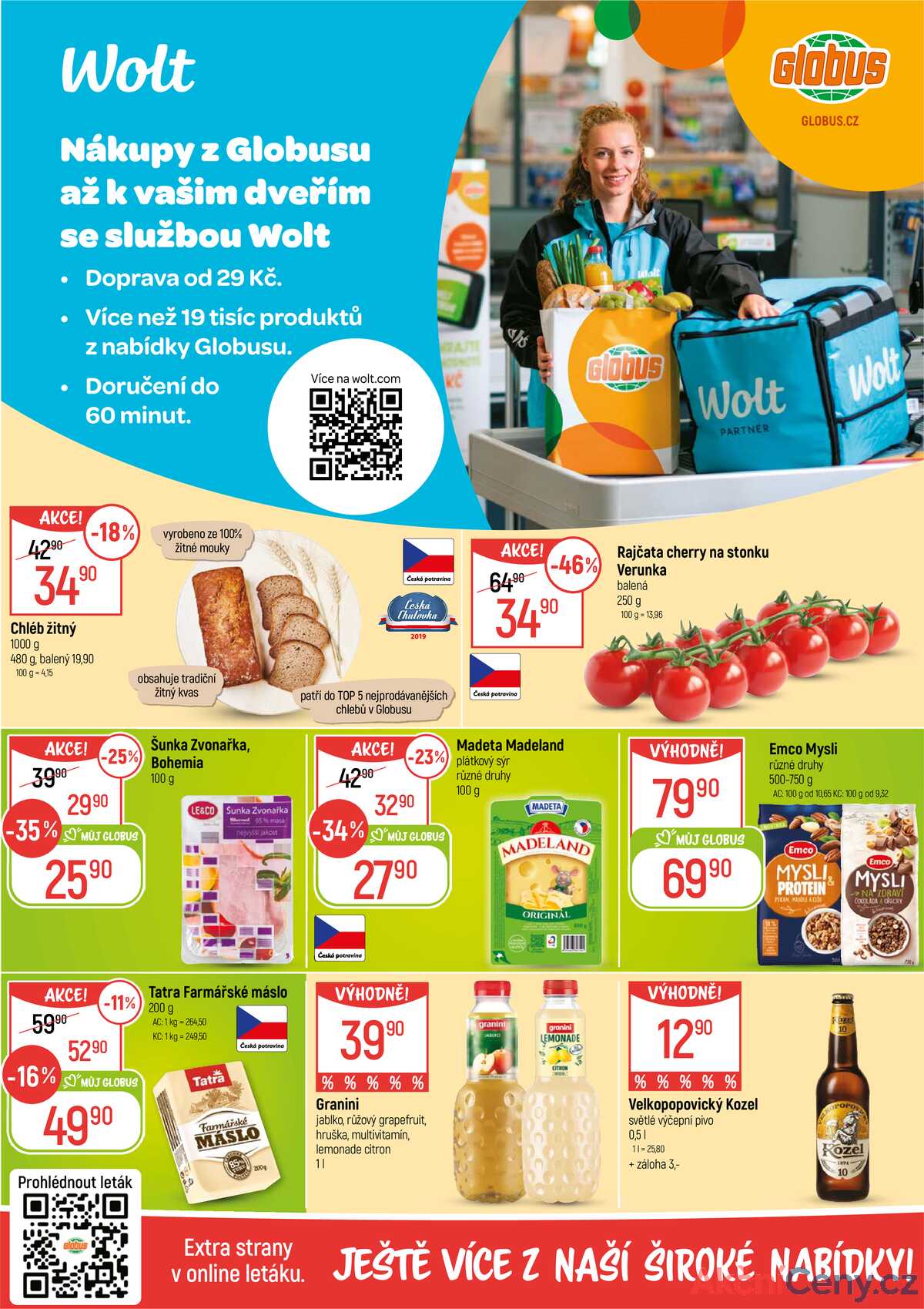 Akční leták Globus 1.10. - 7.10.2025 - Globus Chotíkov u Plzně strana 2