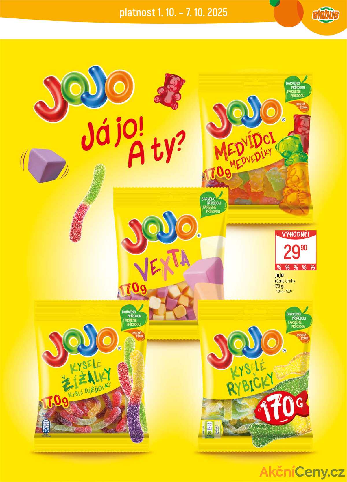 Akční leták Globus 1.10. - 7.10.2025 - Globus Chotíkov u Plzně strana 4