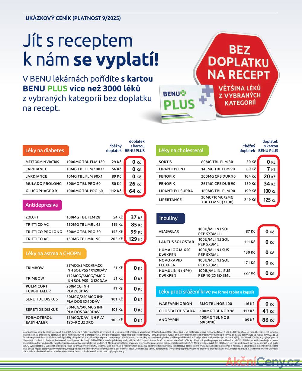 Leták BENU - Benu od 1.10. do 31.10.2025 - strana 18