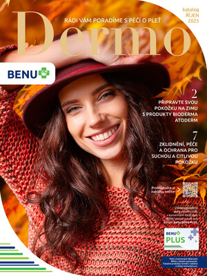 Benu katalog Dermacol od 1.10. do 31.10.2025