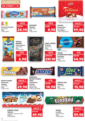 Kaufland 1.10. - 7.10. - Kaufland - Třeboň