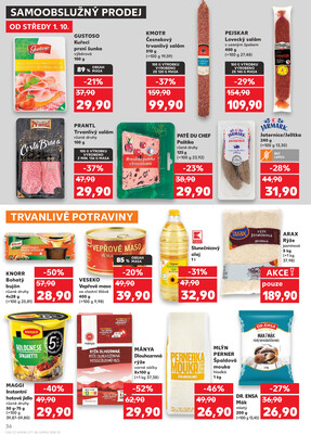 Kaufland 1.10. - 7.10. - Kaufland - Čáslav