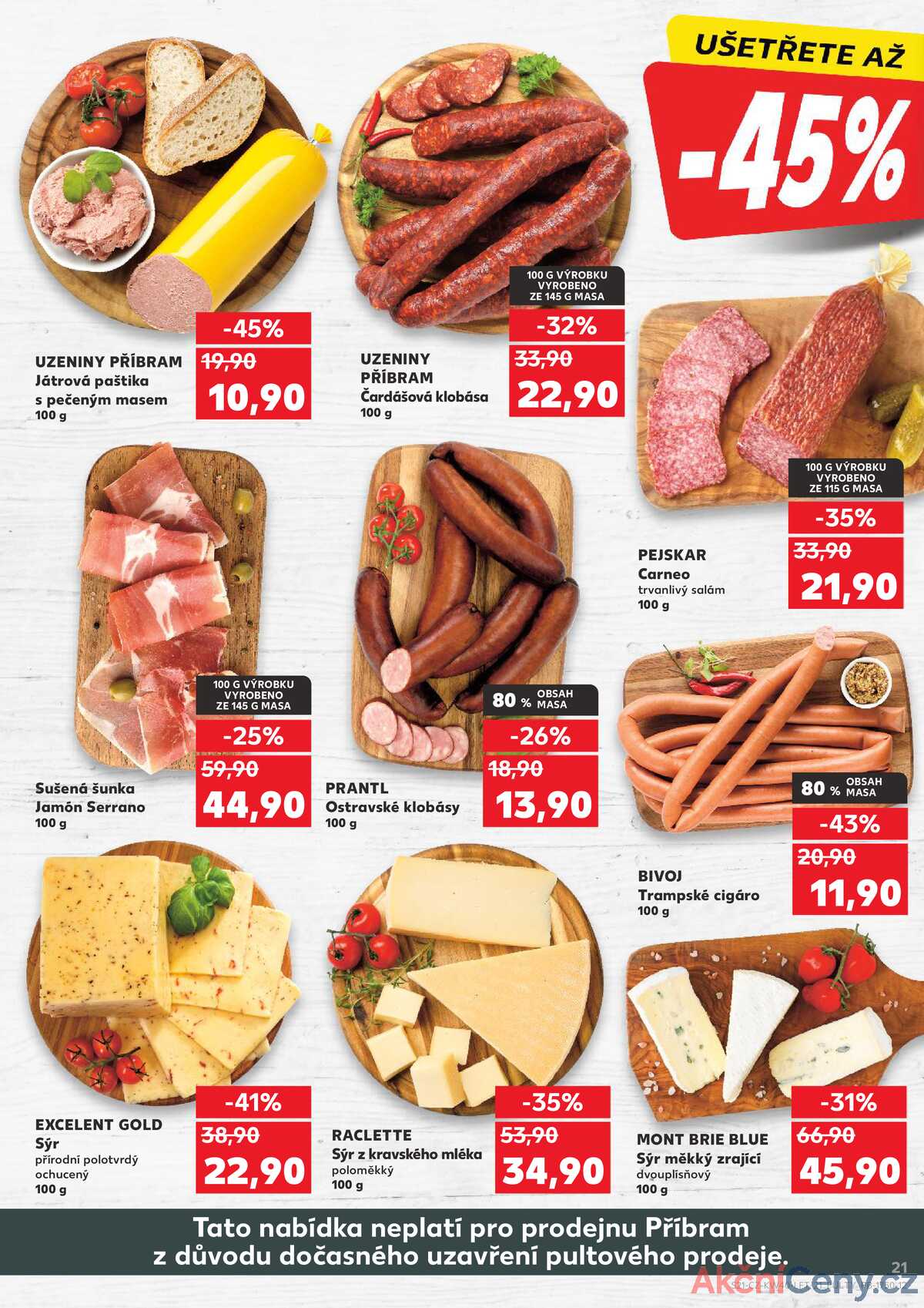 Kaufland 1.10. - 7.10. - Kaufland - Trutnov strana 21
