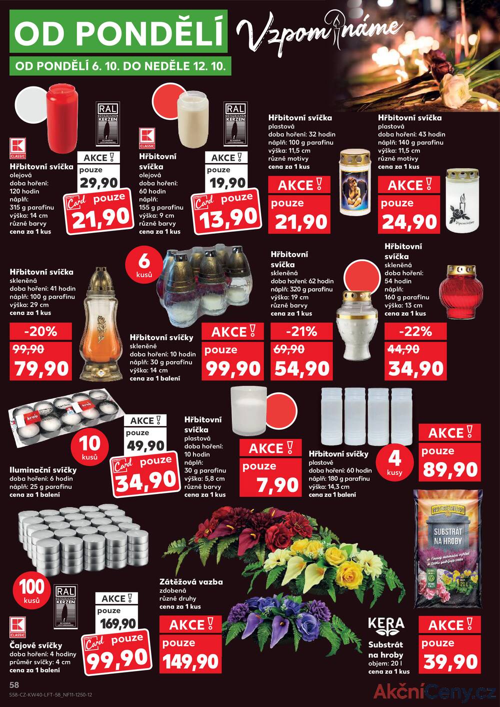 Leták Kaufland - Kaufland 1.10. - 7.10. - Kaufland - Jindřichův Hradec - strana 58