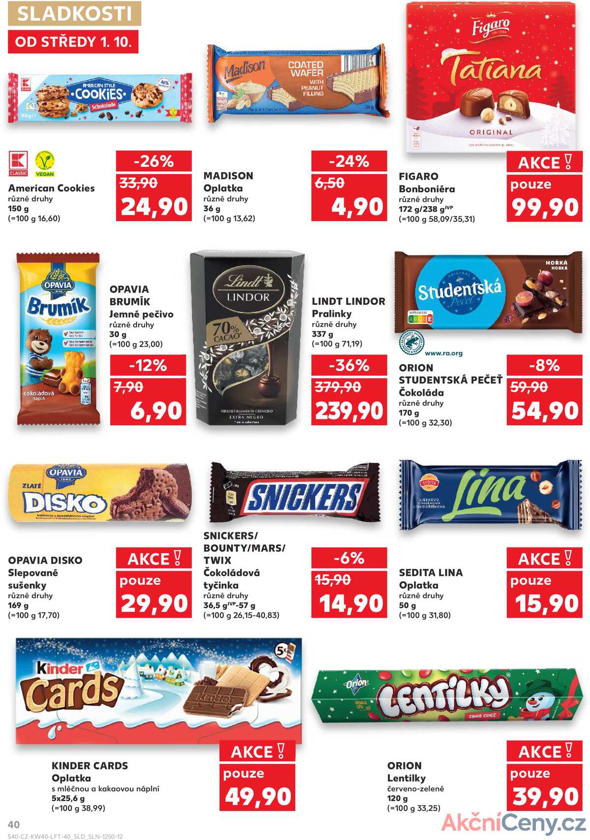 Kaufland 1.10. - 7.10. - Kaufland - Krnov strana 40