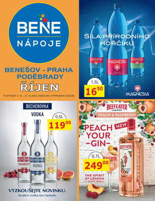 BENE NÁPOJE letáky