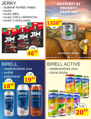 BENE Nápoje od 1.10. do 31.10.2025