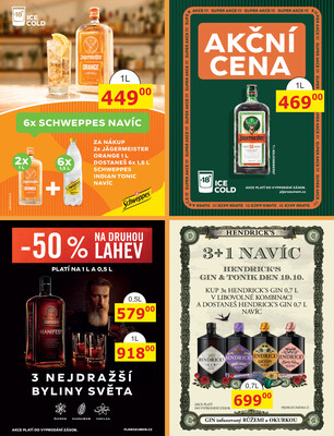 BENE Nápoje od 1.10. do 31.10.2025