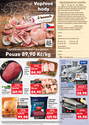 Kaufland 1.10. - 7.10. - Kaufland - Praha 12 (Modřany)