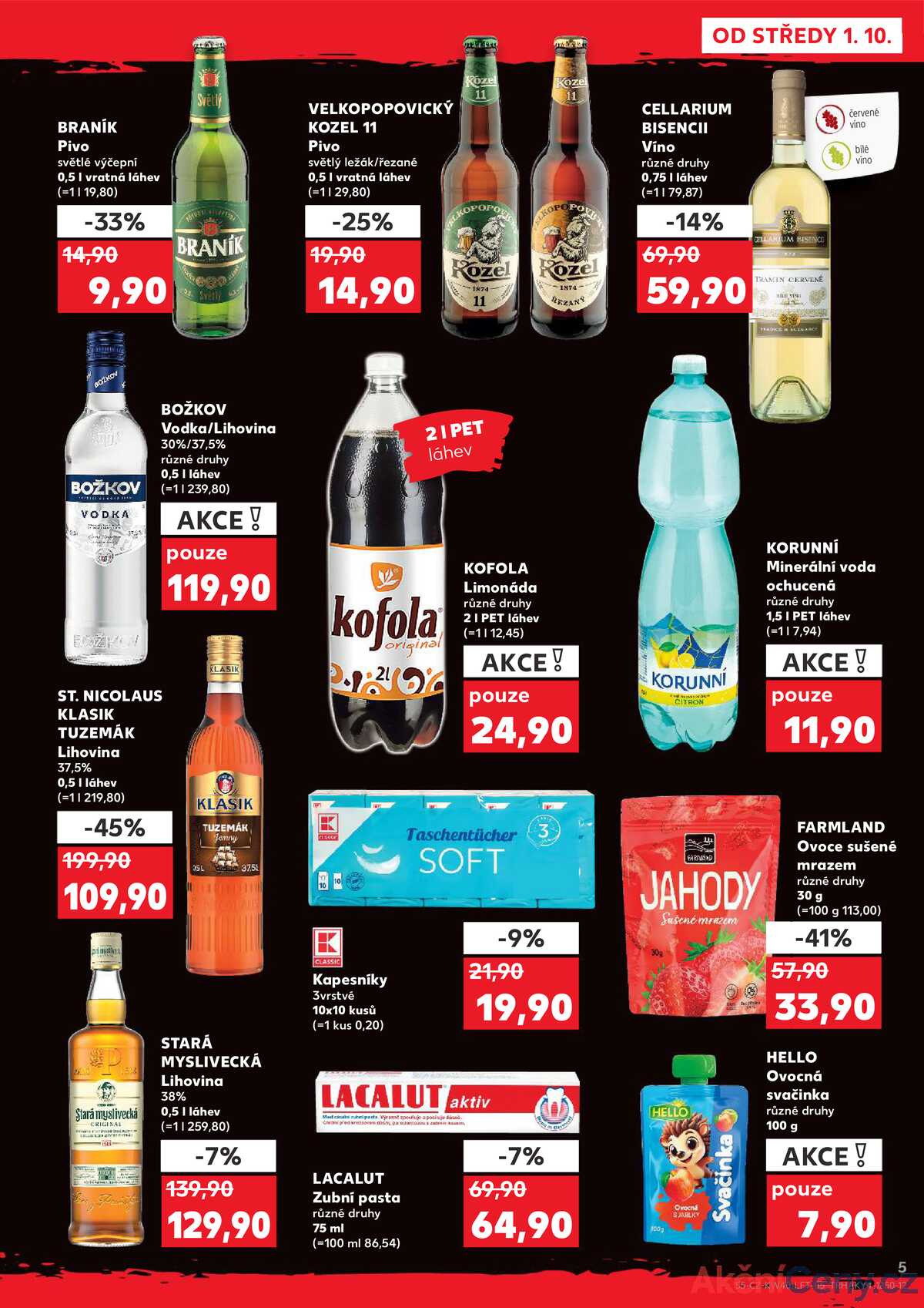 Kaufland 1.10. - 7.10. - Kaufland - Mělník strana 5