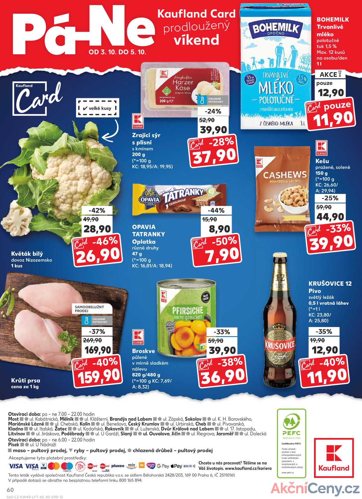Kaufland 1.10. - 7.10. - Kaufland - Mělník strana 60