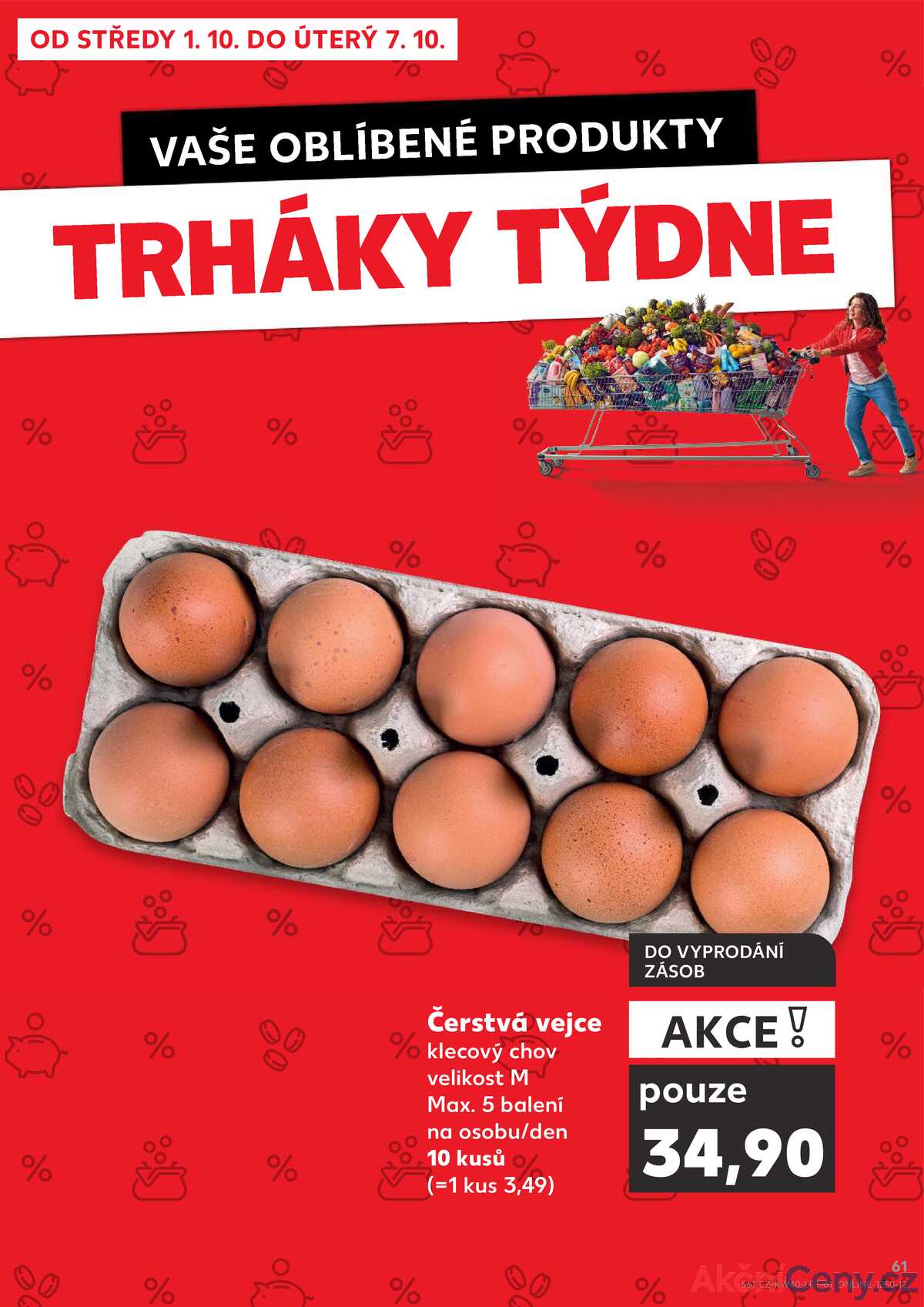 Kaufland 1.10. - 7.10. - Kaufland Přerov (Želatovská) strana 61