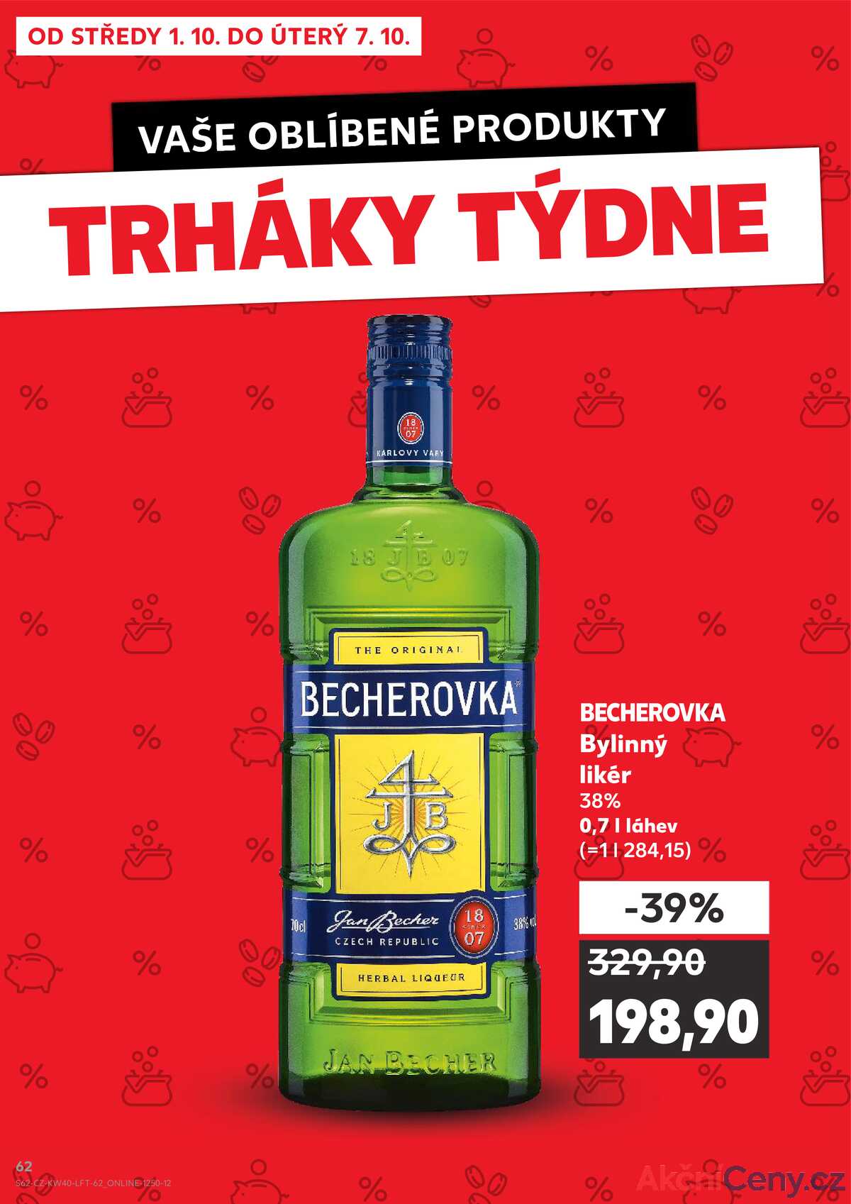Kaufland 1.10. - 7.10. - Kaufland Přerov (Želatovská) strana 62