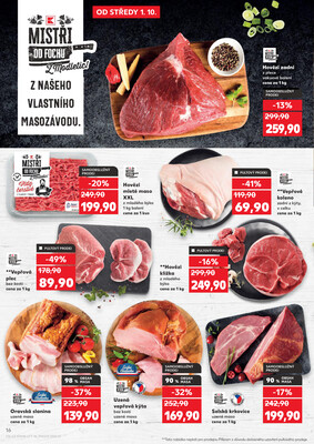 Kaufland 1.10. - 7.10. - Kaufland - Pelhřimov