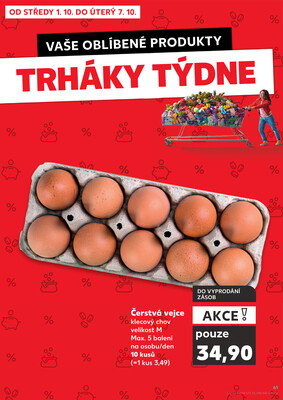 Kaufland 1.10. - 7.10. - Kaufland - Pelhřimov