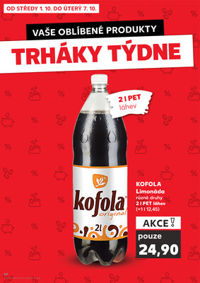 Kaufland 1.10. - 7.10. - Kaufland - Pelhřimov