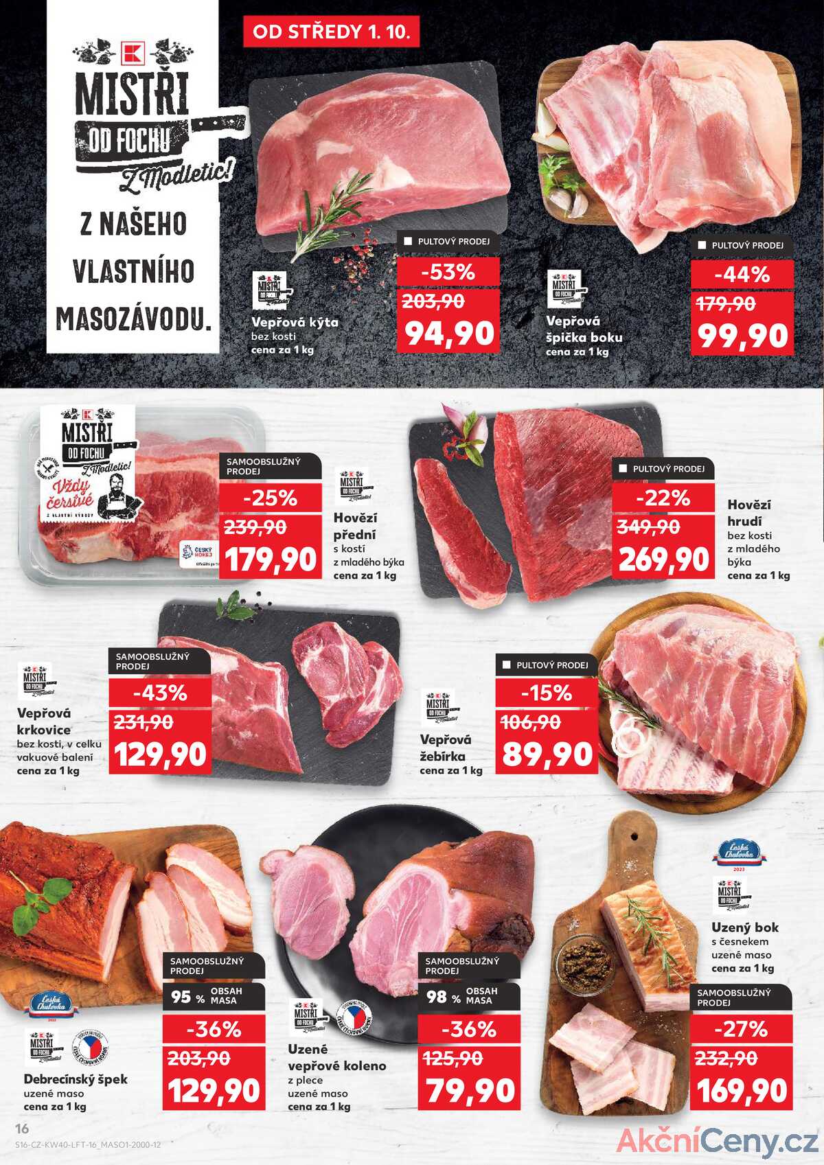 Kaufland 1.10. - 7.10. - Kaufland - Nový Jičín strana 16