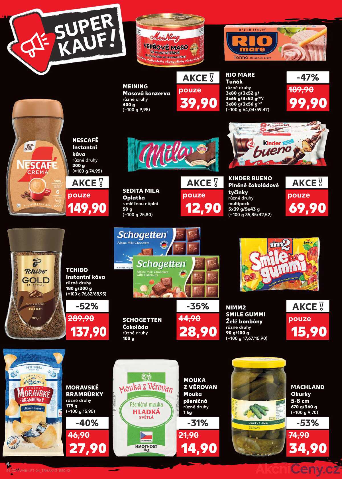 Kaufland 1.10. - 7.10. - Kaufland - Hustopeče (Brněnská) strana 4