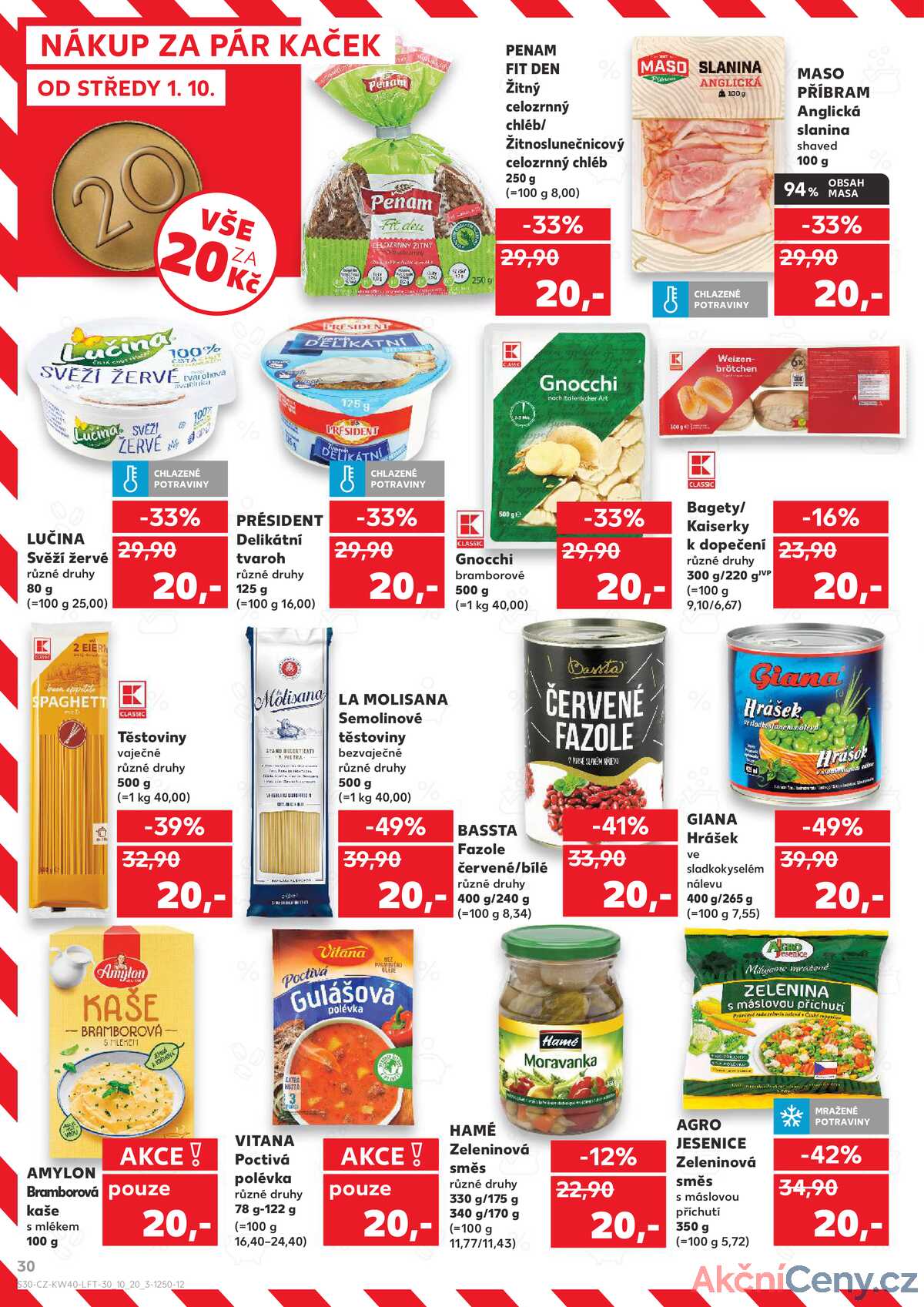 Kaufland 1.10. - 7.10. - Kaufland - Hustopeče (Brněnská) strana 30