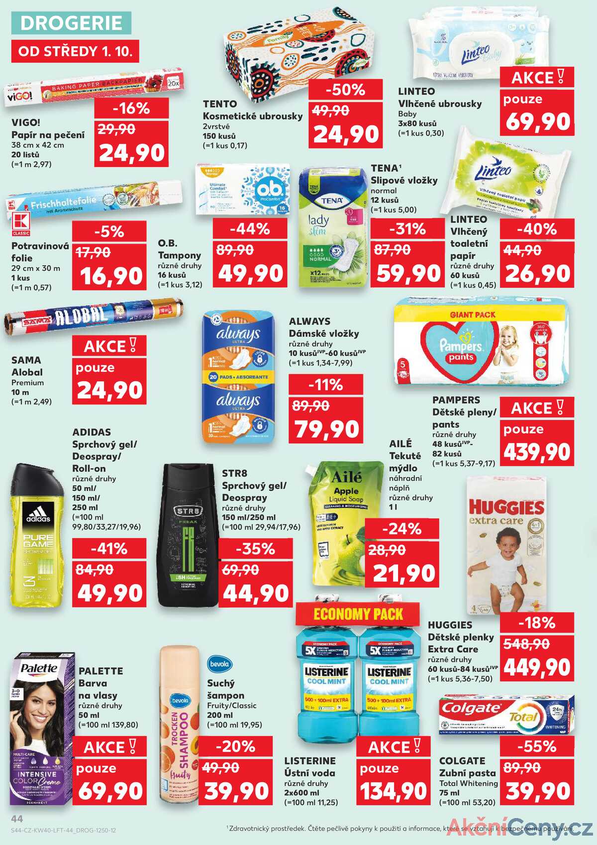 Kaufland 1.10. - 7.10. - Kaufland - Ostrava - Zábřeh strana 44