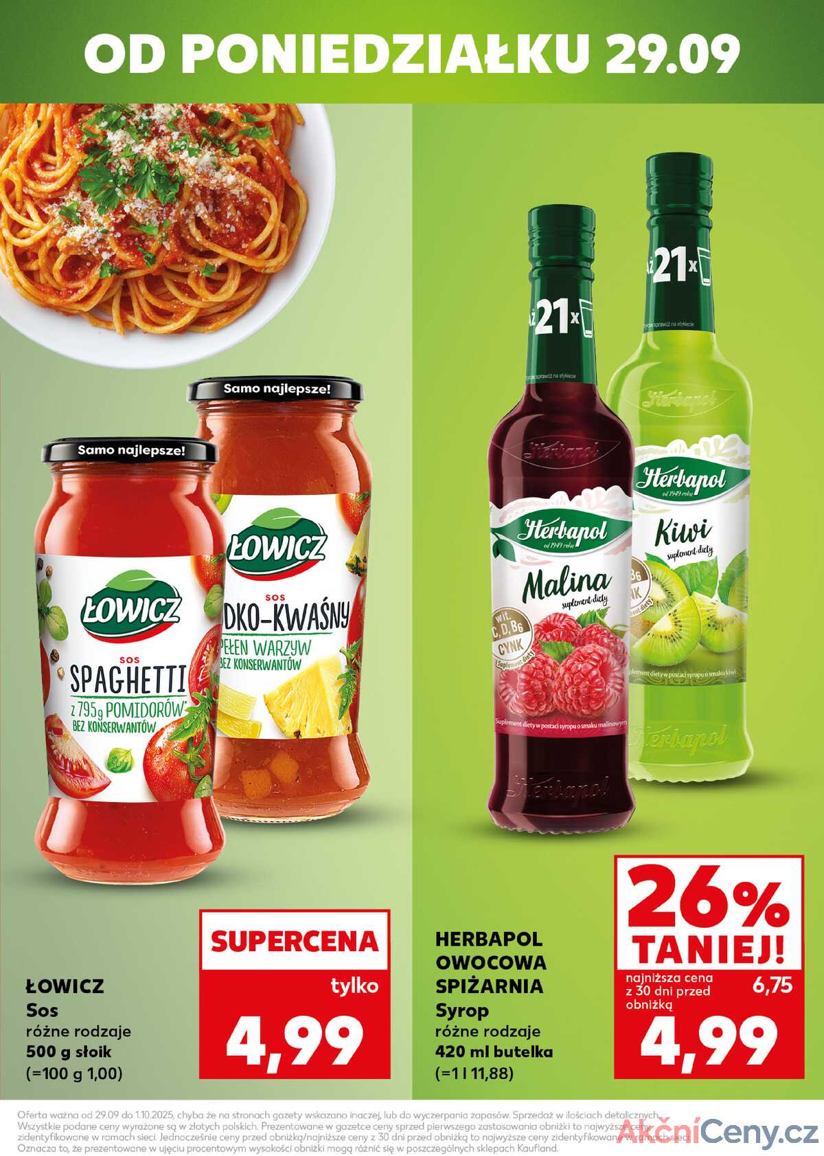 Leták Kaufland Polsko 29.9.-1.10.2025 - Silný start strana 3