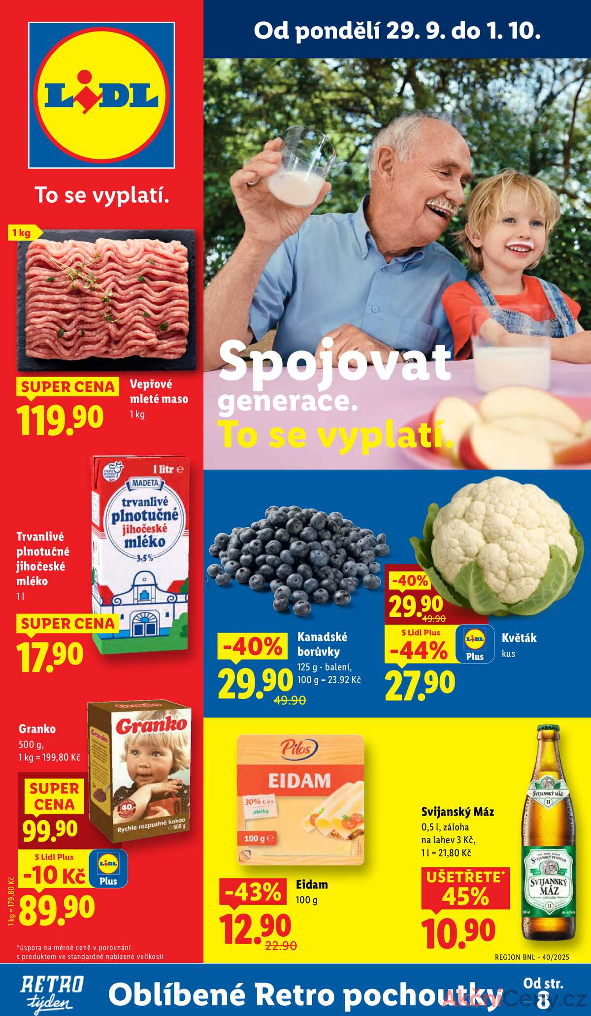 Lidl od 29.9. do 1.10.2025 strana 1
