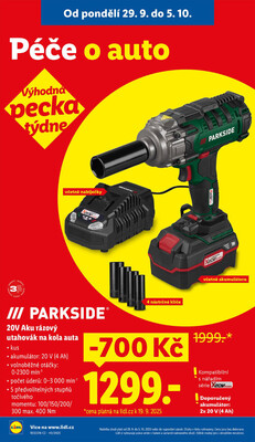 Lidl od 29.9. do 1.10.2025