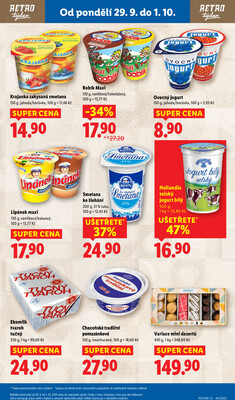 Lidl od 29.9. do 1.10.2025