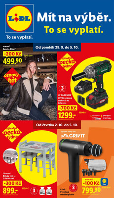 leták Lidl