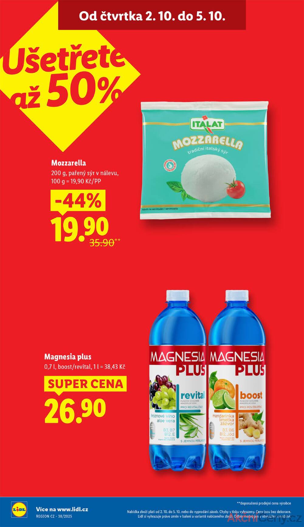 Leták Lidl - Lidl Čtvrtek od 2.10. do 5.10.2025 - strana 4