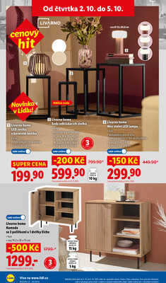 Lidl Čtvrtek od 2.10. do 5.10.2025
