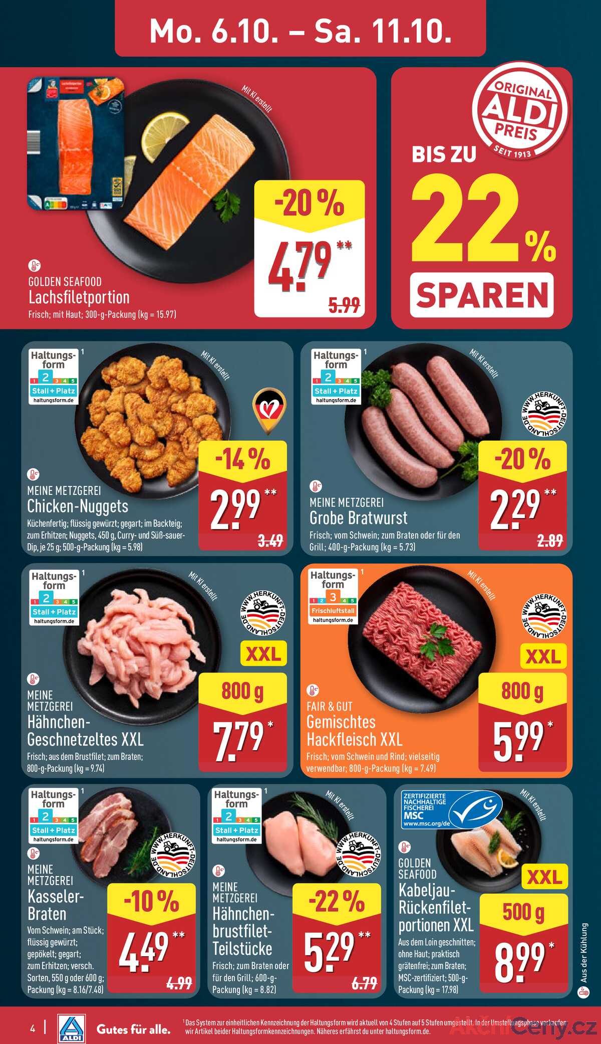 Leták ALDI Německo 6.10.-12.10.2025 strana 4