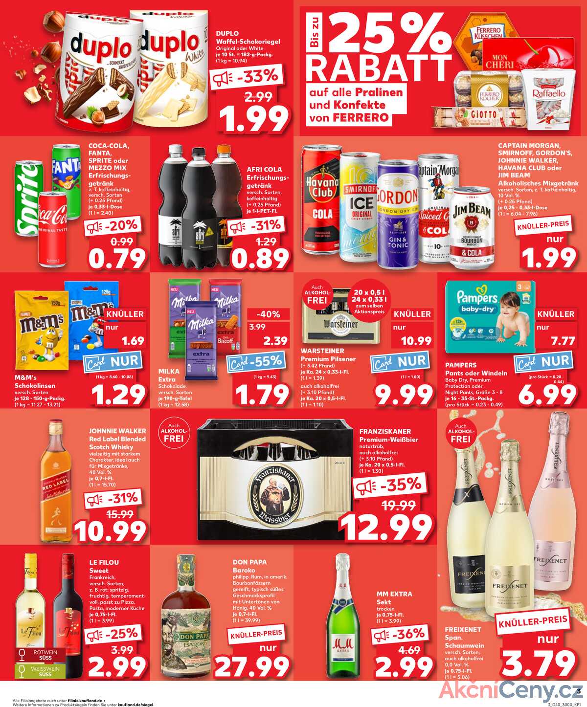 Leták Kaufland Německo 2.10.-8.10.2025 strana 3