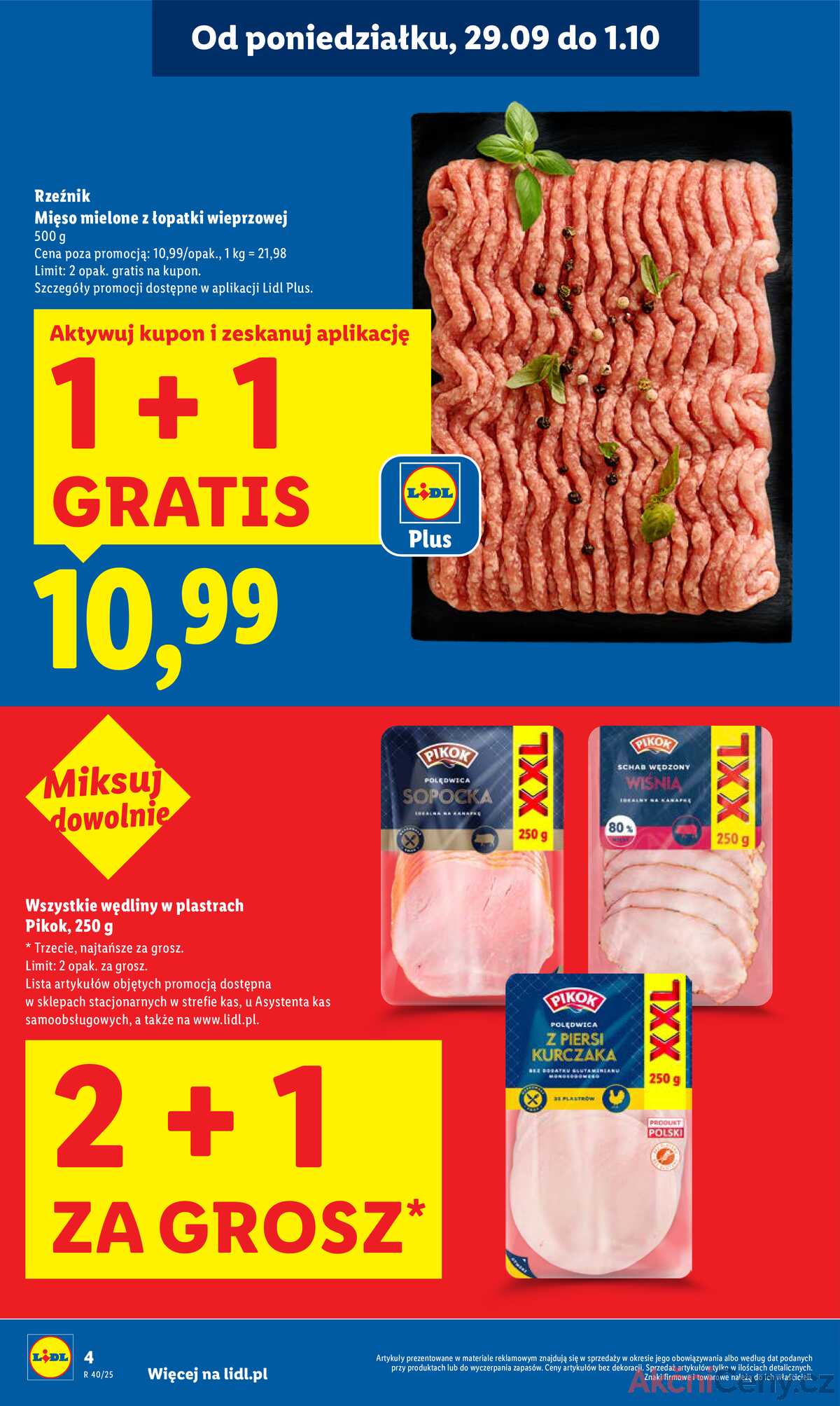 Leták Lidl Polsko 29.9.-1.10.2025 strana 4