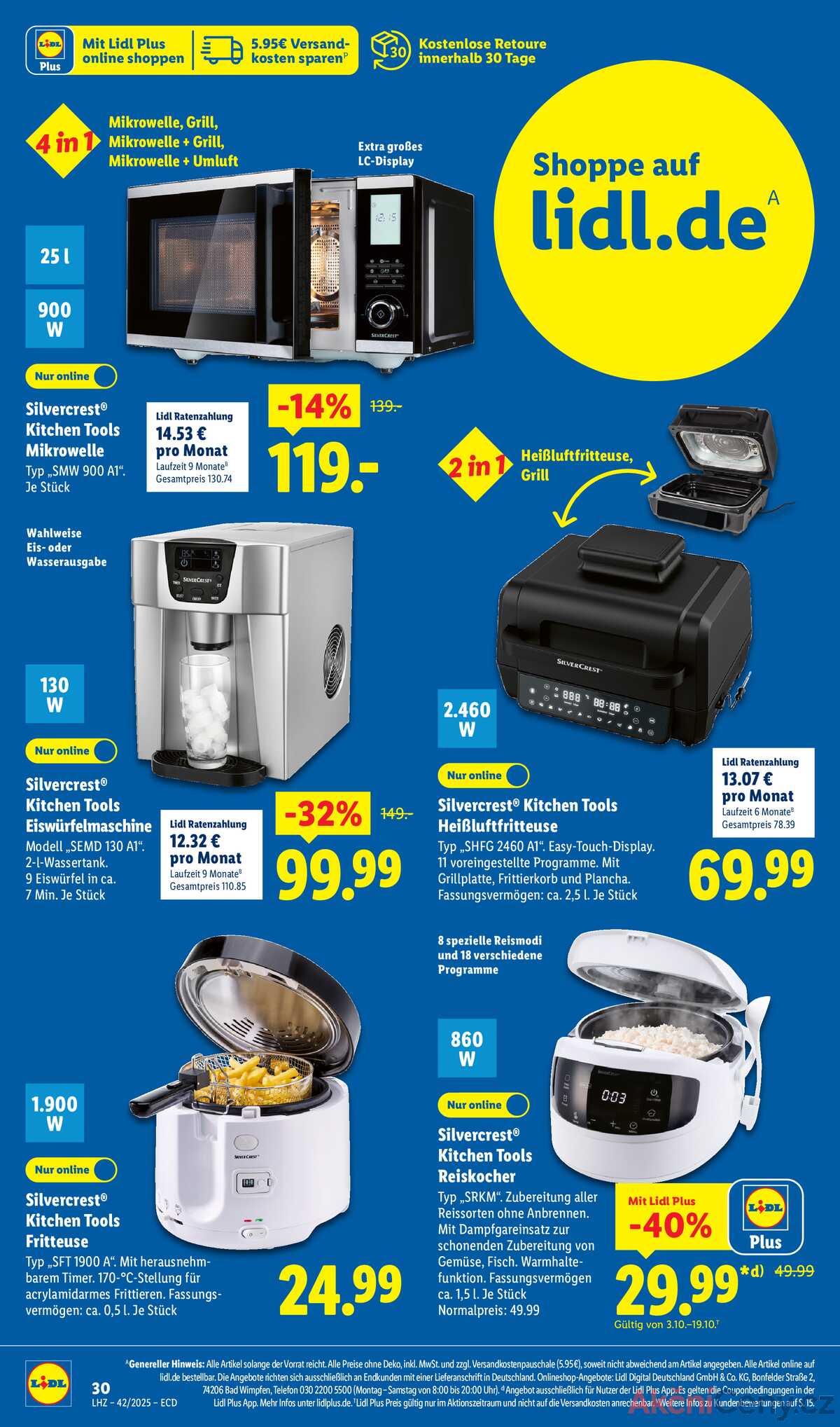 Leták Lidl Německo 13.10.-18.10.2025 strana 4