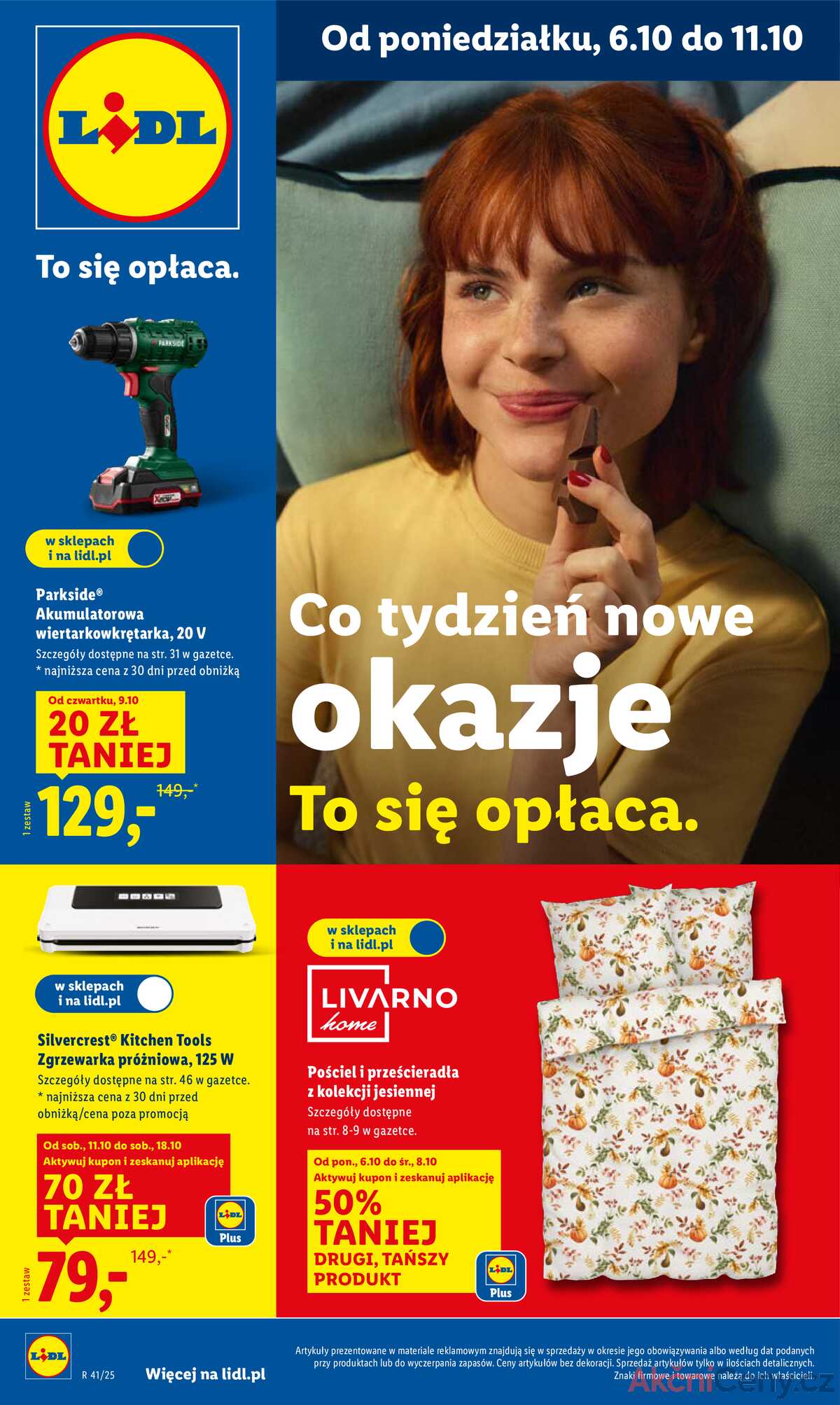 Katalog Lidl Polsko 6.10.-11.10.2025 strana 1