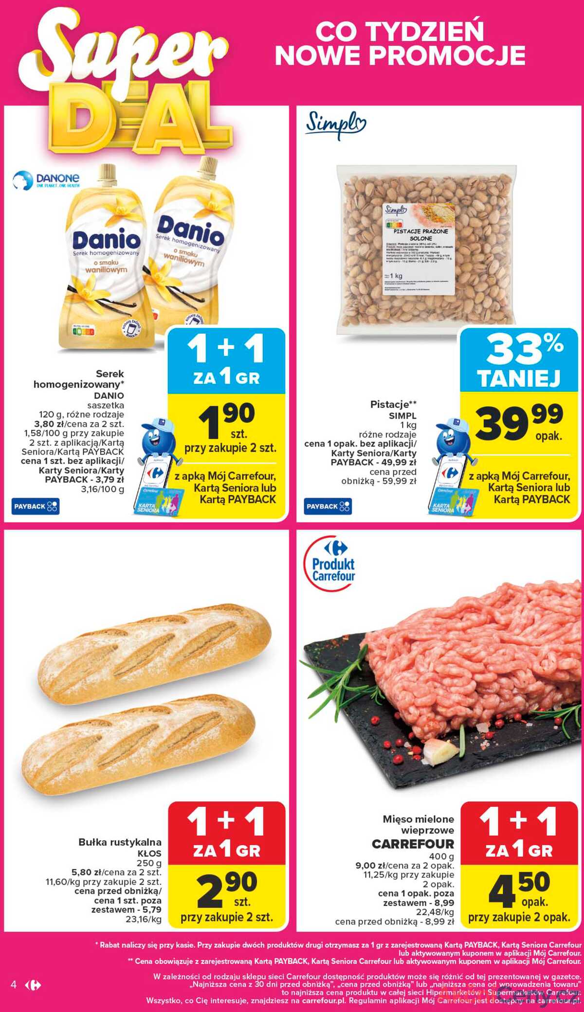 Leták Carrefour Polsko 29.9.-4.10.2025 - Trh od pondělí strana 4