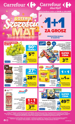 Leták Carrefour Polsko 29.9.-4.10.2025 - Trh od pondělí