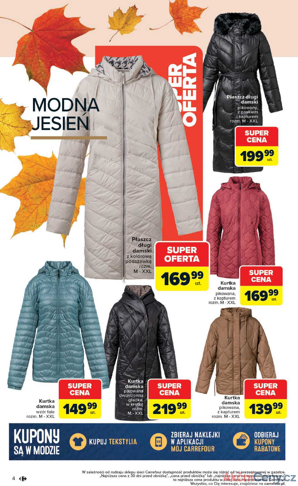 Leták Carrefour Polsko 29.9.-31.10.2025 - Podzim je v módě strana 4