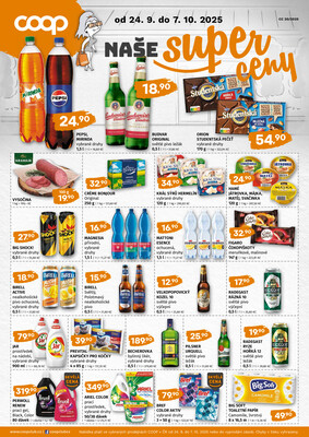 COOP Super cena do 7.10.