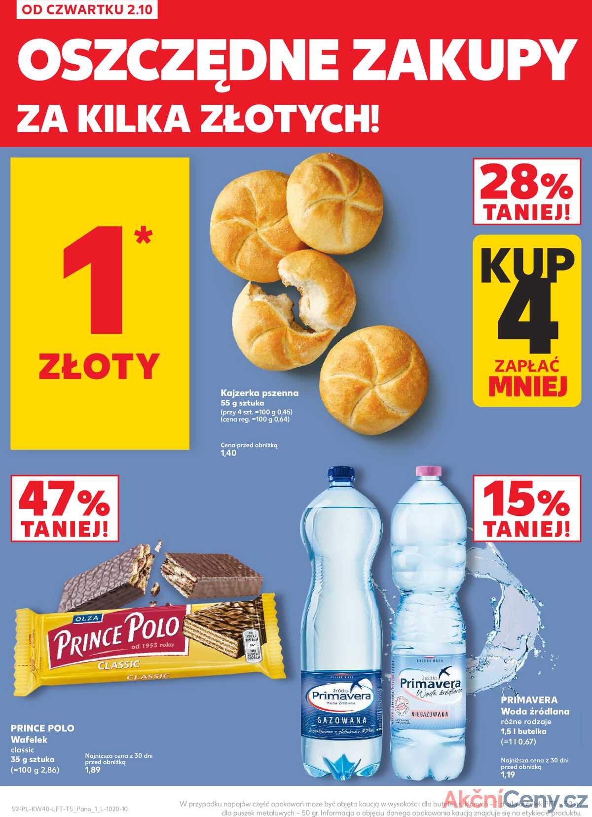 Leták Kaufland Polsko 2.10.-8.10.2025 - Noviny týdne strana 2