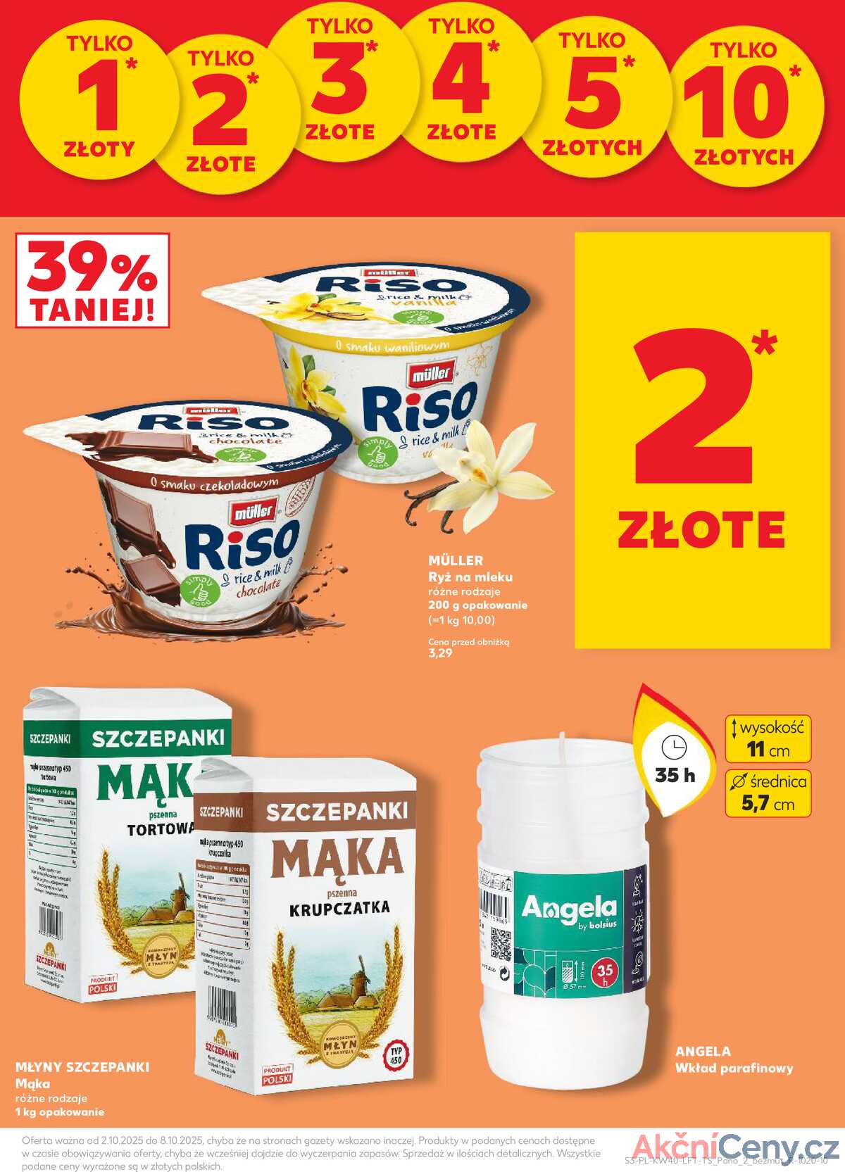Leták Kaufland Polsko 2.10.-8.10.2025 - Noviny týdne strana 3