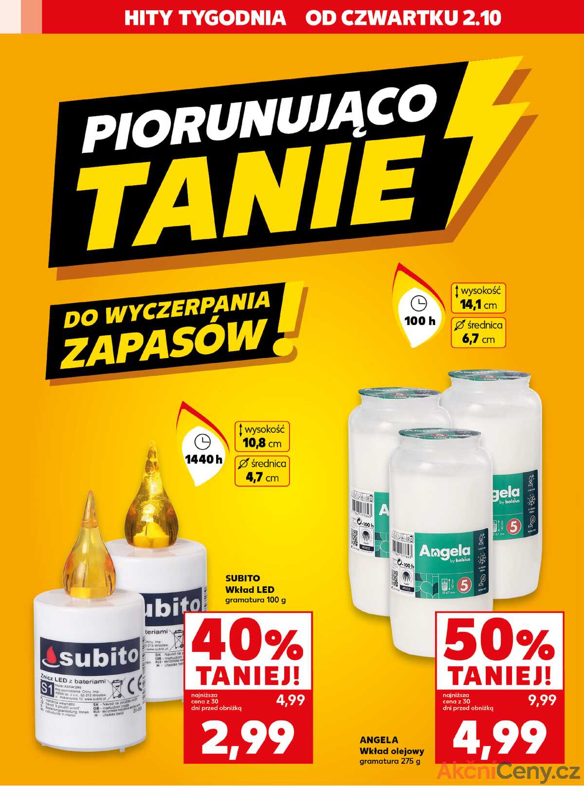 Leták Kaufland Polsko 2.10.-8.10.2025 strana 2