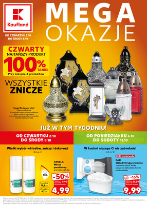 Leták Kaufland Polsko 2.10.-8.10.2025