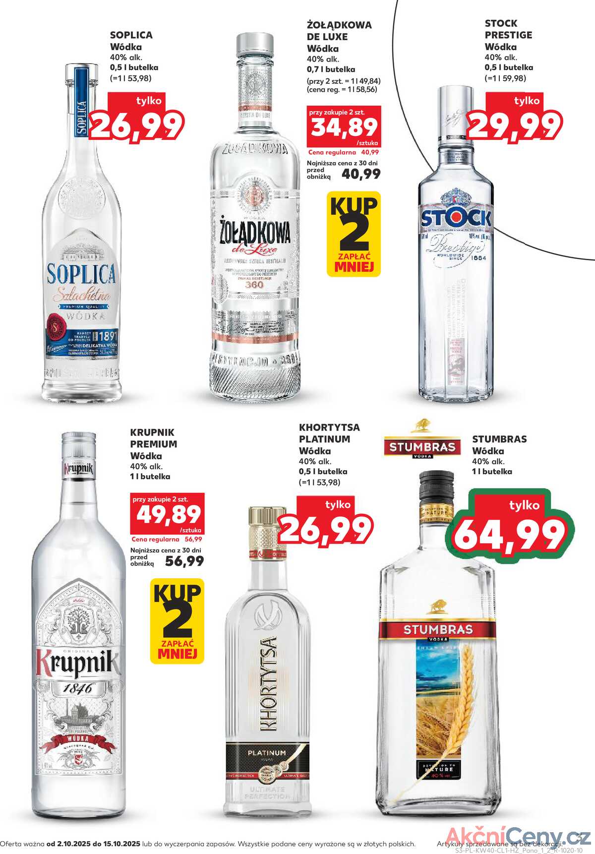 Leták Kaufland Polsko 2.10.-15.10.2025 - Bar Kaufland strana 3