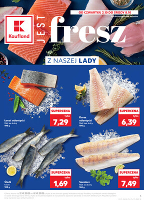 Leták Kaufland Polsko 2.10.-8.10.2025