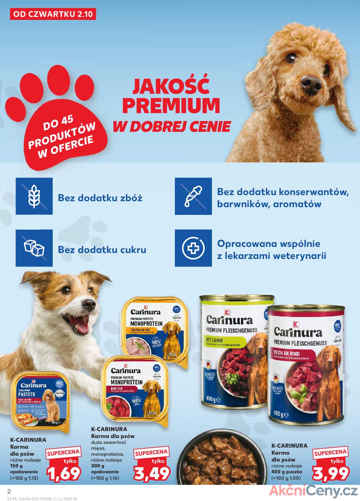 Leták Kaufland Polsko 2.10.-15.10.2025 strana 2